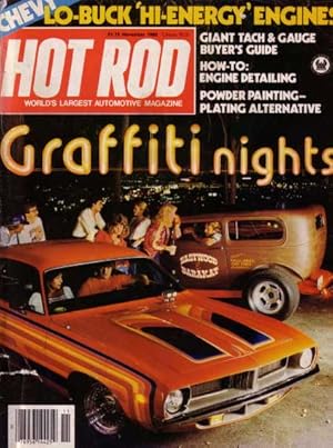 HOT ROD AUTOMOTIVE MAGAZINE-MUSCULAR MADNESS-INDY NAT'L VG