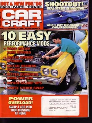 CAR CRAFT-HORSEPOWER-STREET MACHINE-CHEVY-FORD-MOPAR FR