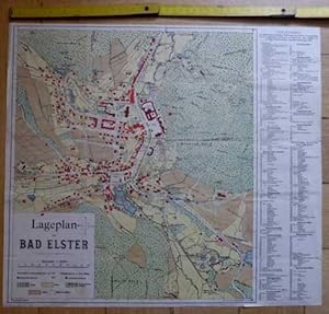 Lageplan von Bad Elster