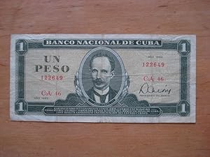 Banca Nacional de Cuba - Un Peso