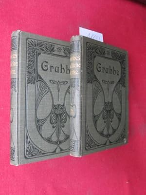 Image du vendeur pour Christ. Dietr. Grabbe`s smmtliche Werke; 1. u. 2. Band. Erste Gesammtausgabe. mis en vente par Versandantiquariat buch-im-speicher