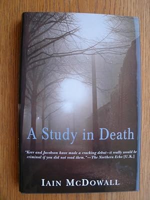 Image du vendeur pour A Study in Death mis en vente par Scene of the Crime, ABAC, IOBA