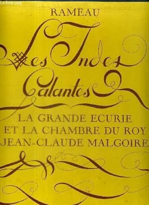 1 COFFRET DE 3 DISQUES AUDIO 33 TOURS - N°CBS77365 - LES INDES GALANTES - Jean Philippe Rameau - ...