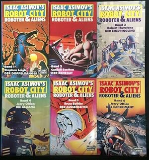 Immagine del venditore per Isaac Asimov's Robot City : Roboter & Aliens (6 Bnde) venduto da Bcher bei den 7 Bergen