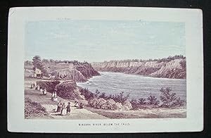 Niagara river below the falls -