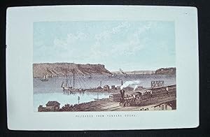 Palisades from Yonkers docks -