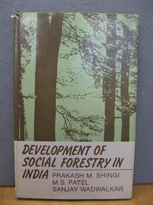 Bild des Verkufers fr Development of Social Forestry in India zum Verkauf von PsychoBabel & Skoob Books