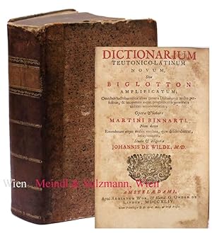 Dictionarium Teutonico-Latinum novum, sive Biglotton amplificatum; omnibus hactenus editis istius...