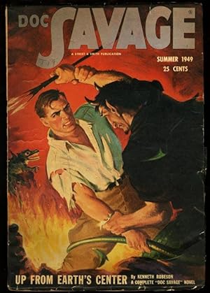 DOC SAVAGE 1949 SUM-RARE LAST ISSUE-HIGH GRADE FN