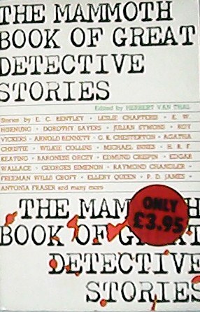 Imagen del vendedor de The Mammoth Book of Great Detective Stories. a la venta por Librera y Editorial Renacimiento, S.A.