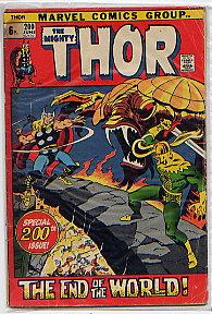 Imagen del vendedor de THOR NO 200(JUNE 1972): COMIC a la venta por TARPAULIN BOOKS AND COMICS