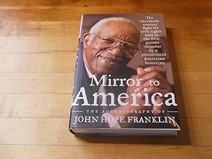 Seller image for Mirror to America The Autobiography of John H. Franklin for sale by Rutledge Rare Books