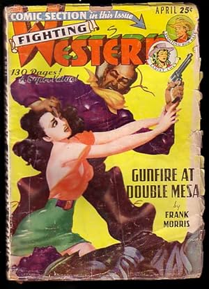 FIGHTING WESTERN-APR 1950-COMIC ART! G/VG