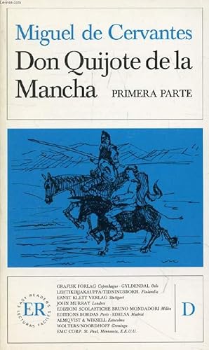 Bild des Verkufers fr DON QUIJOTE DE LA MANCHA, 1a Parte zum Verkauf von Le-Livre