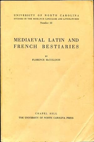 Mediaeval Latin and French Bestiaries
