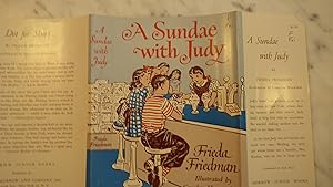 Imagen del vendedor de A Sundae with Judy, DUSTJACKET ONLY, DJ ONLY , NO BOOK, Life in gay friendly neighborhoods of early twentieth century New York City, where Judy's Father a la venta por Bluff Park Rare Books