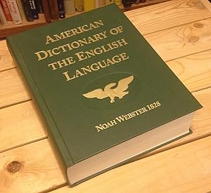 Image du vendeur pour Noah Webster's First Edition of an American Dictionary of the English Language Repubished in Facismile Edition mis en vente par Xochi's Bookstore & Gallery