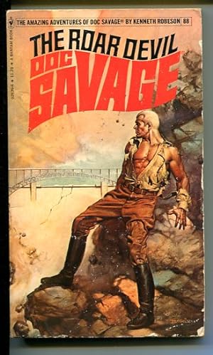 DOC SAVAGE-THE ROAR DEVIL-#88-ROBESON-G-BORIS VALLEJO-1ST EDITION G
