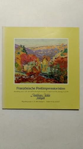 Bild des Verkufers fr Franzsische Postimpressionisten. zum Verkauf von KULTur-Antiquariat