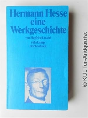 Bild des Verkufers fr Hermann Hesse : Eine Werkgeschichte. zum Verkauf von KULTur-Antiquariat