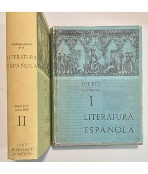 Immagine del venditore per ANTOLOGA GENERAL DE LA LITERATURA ESPAOLA TOMO I y II venduto da Librera Llera Pacios