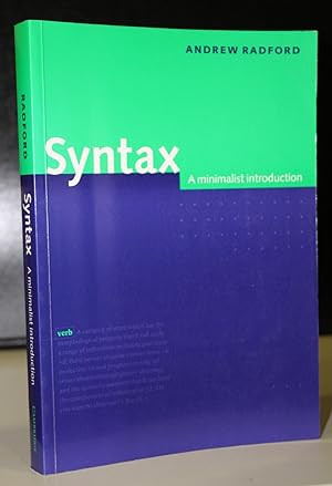 Image du vendeur pour Syntax: A Minimalist Introduction mis en vente par MUNDUS LIBRI- ANA FORTES