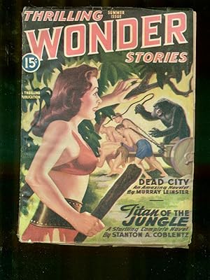 THRILLING WONDER STORIES SUMMER 1946 WHIPPING COVER VG