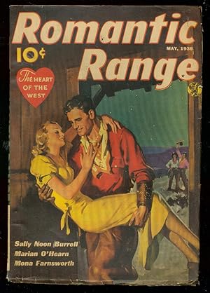 ROMANTIC RANGE MAY 1938-BURRELL-FARNSWORTH-O'HEARN-PULP FN/VF