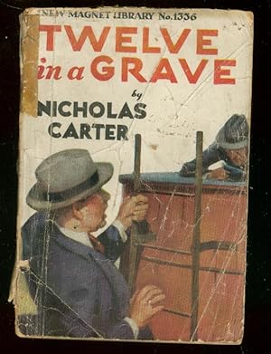 NEW MAGNET LIBRARY-#1336-TWELVE IN GRAVE-NICK CARTER FR