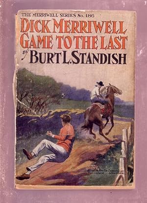 MERRIWELL SERIES-#186- BURT L. STANDISH-1910-DIME NOVEL FR