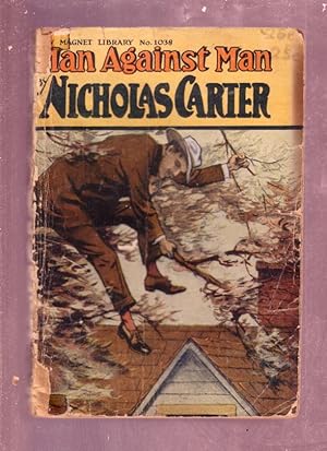 NEW MAGNET LIBRARY-#1038-DIME NOVEL-NICHOLAS CARTER FR