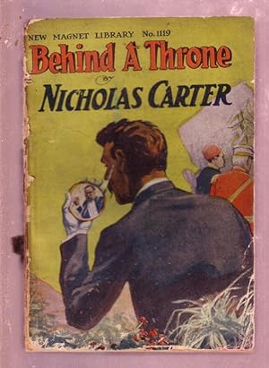 NEW MAGNET LIBRARY-#1119-BEHIND A THRONE-NICK CARTER FR