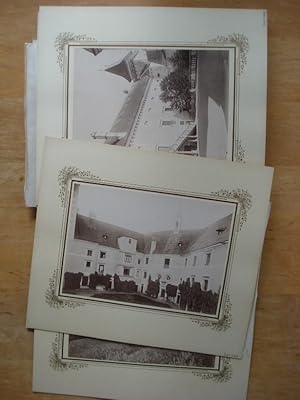14 alte Original-Fotos von Schloss Rosenburg und Ort Rosenburg im Kamptal