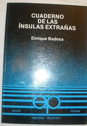 Seller image for Cuaderno de las nsulas extraas. for sale by Aaromadelibros