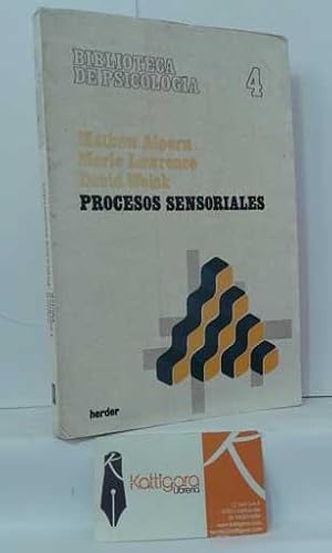 Seller image for PROCESOS SENSORIALES for sale by Librera Kattigara