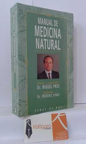 Seller image for MANUAL DE MEDICINA NATURAL for sale by Librera Kattigara