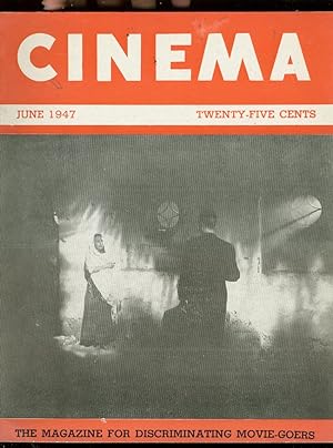 CINEMA MAGAZINE #1-JUNE 1947-JEAN COCTEAU-PICASSO ART FN/VF