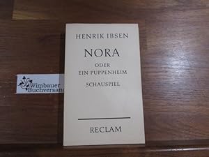 Bild des Verkufers fr Nora ( Ein Puppenheim) zum Verkauf von Antiquariat im Kaiserviertel | Wimbauer Buchversand