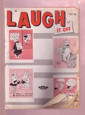 LAUGH IT OFF SEPT. 1961- JOKES AND GAGS-BASIL WOLVERTON FR/G