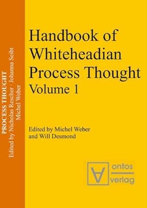 Imagen del vendedor de Handbook of Whiteheadian Process Thought a la venta por AHA-BUCH