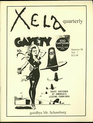 Xela Quarterly Fanzine #1 1998- Signed 189/500- Schomburg VF