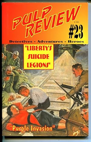 Seller image for Pulp Review #23 1995- Operator #5 'Liberty's Suicide Legions'-VF for sale by DTA Collectibles