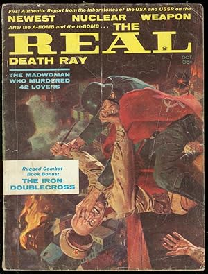 REAL MAGAZINE OCT 1961-NAZI-GROSS CVR-POKER-MASS MURDER G