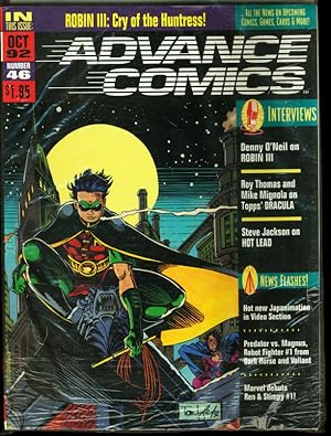 Advance #46-1992-ROBIN cover by Tom Lyle--SEALED