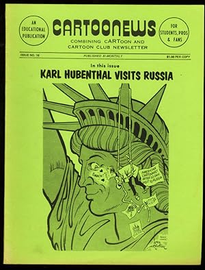 CARTOONEWS #16-1977-KARL HUBENTHAL-ALEX RAYMOND FN