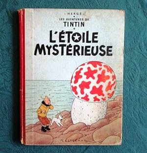 Tintin. L'Étoile mystérieuse. (Dos rouge, B13)