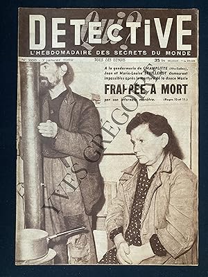 Image du vendeur pour DETECTIVE-N288-7 JANVIER 1952 mis en vente par Yves Grgoire