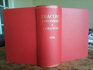 The Devon and Cornwall Court Guide and County Blue Book: A Fashionable Record, professional regis...