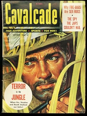 CAVALCADE 1958 OCT-TERROR IN THE JUNGLE-ARSON-DAREDEVIL VG