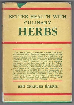 Seller image for Better Health With Culinary Herbs for sale by cookbookjj